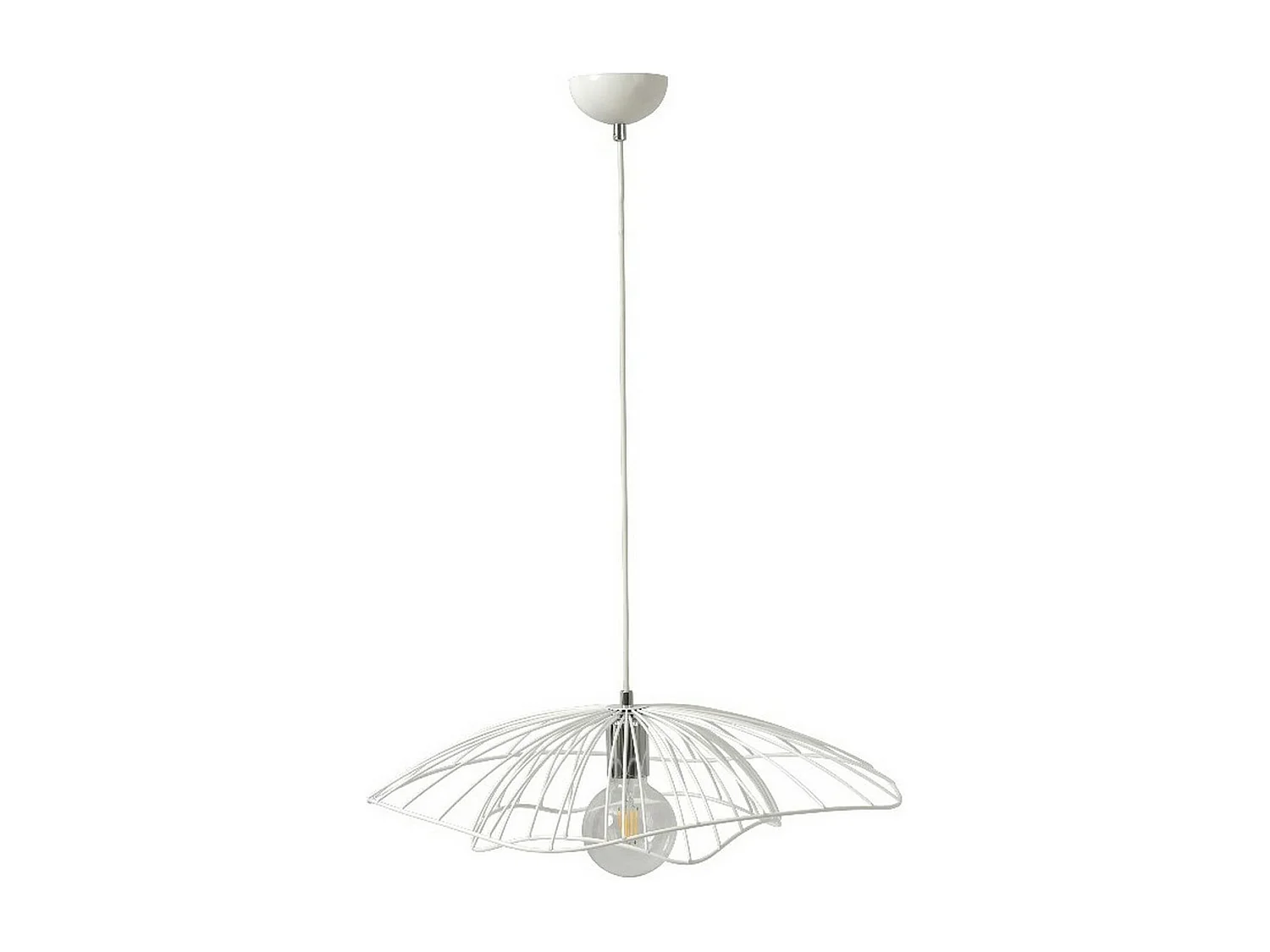 Lámpara de Suspensión Venezia, Blanco, 55x55x80 cm, EPIKASA