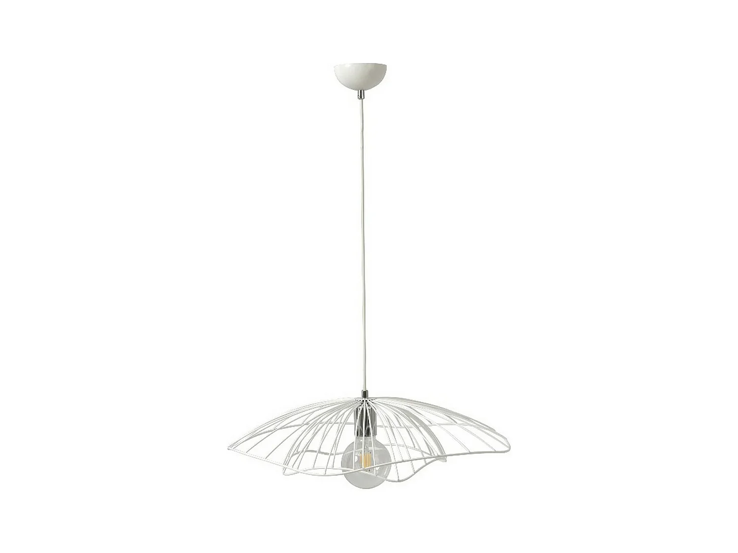 Suspension Venezia, Blanc, 55x55x80 cm, EPIKASA