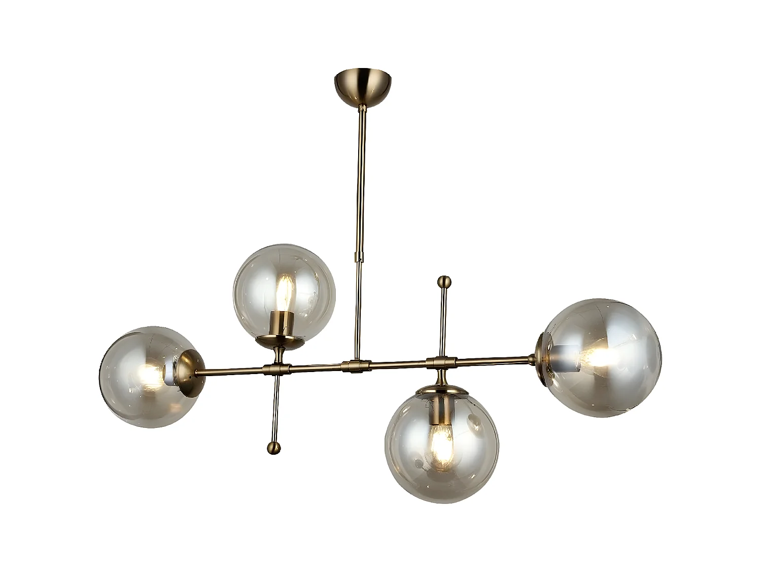 Hanglamp Potenza - Goud - 98x18x70 cm - EPIKASA