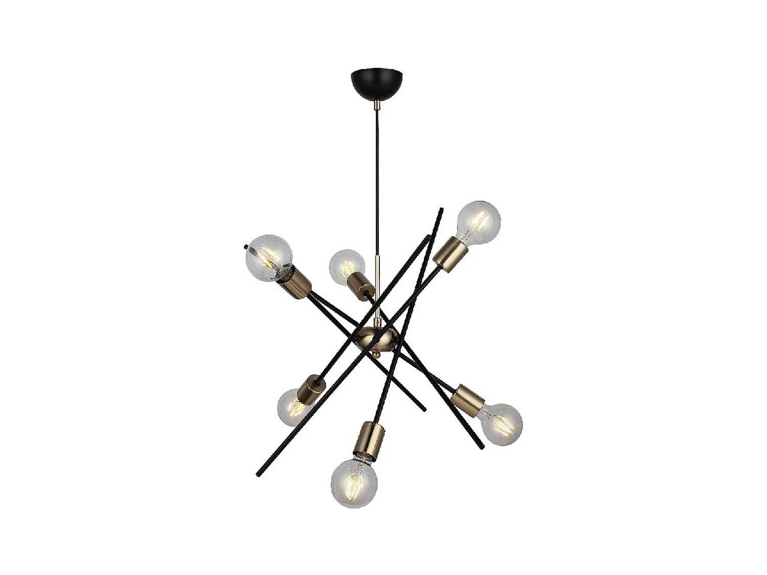 Suspension Pavia, Noir, 51x51x121 cm, EPIKASA