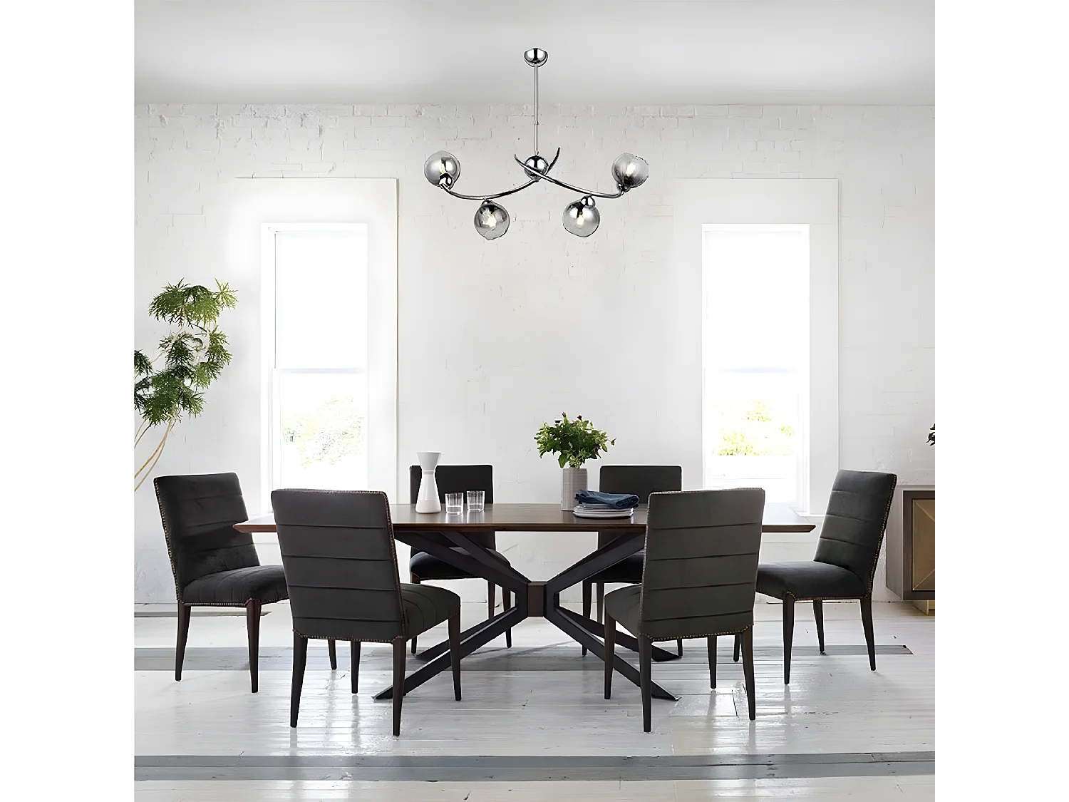 Suspension Cesena, Chrome, 67x68x92 cm, EPIKASA