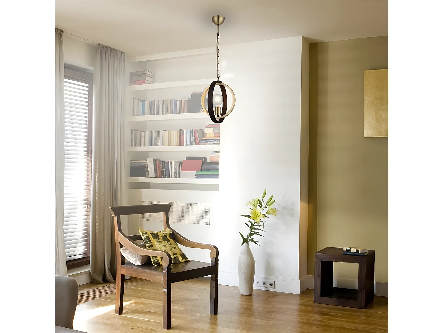 Hanglamp Treviso - Goud - 24,5x28x91 cm - EPIKASA