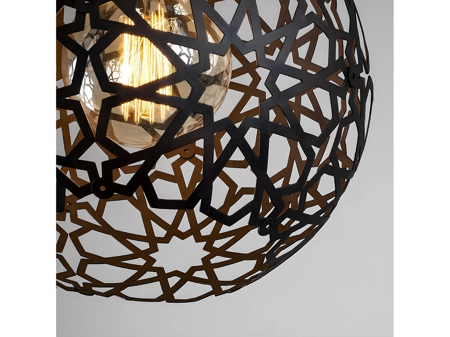 Hanglamp Siena - Zwart - 90x17x119 cm - EPIKASA