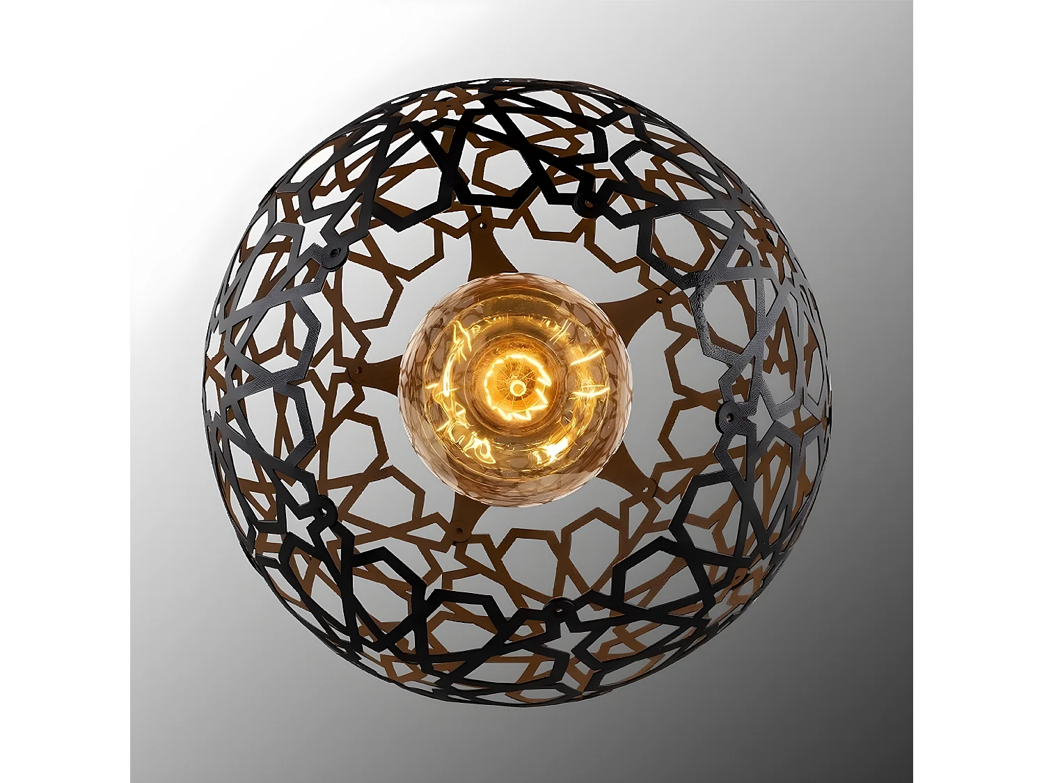 Hanglamp Siena - Zwart - 90x17x119 cm - EPIKASA
