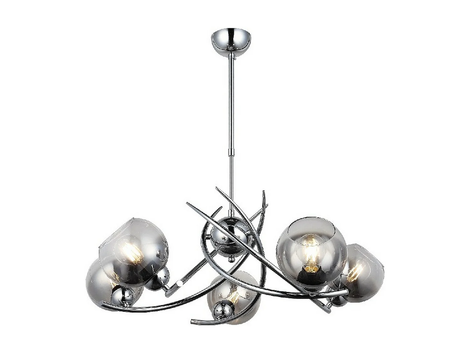 Suspension Cesena, Chrome, 75x75x85 cm, EPIKASA