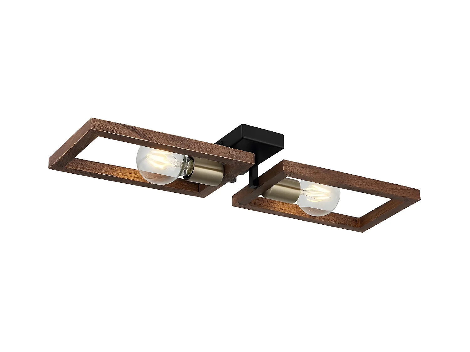 Plafondlamp Como - Hout - 62x17x9 cm - EPIKASA