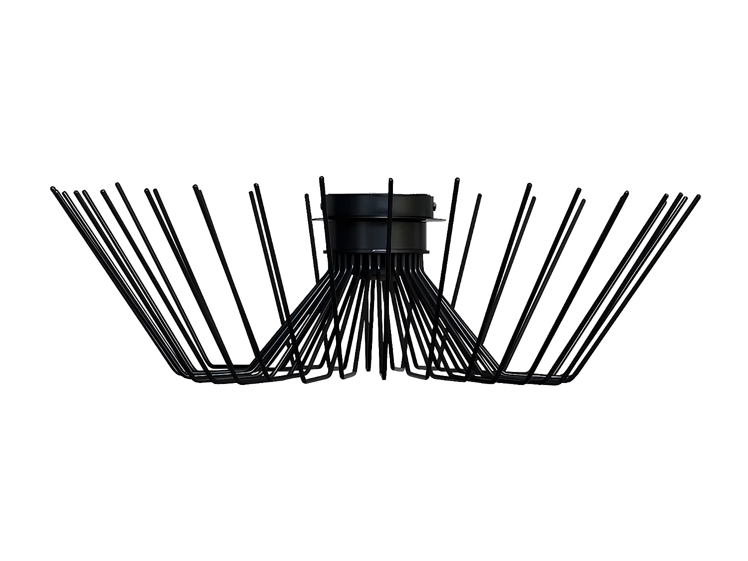 Lampa Sufitowa Matera, Czarny, 55x55x16 cm, EPIKASA