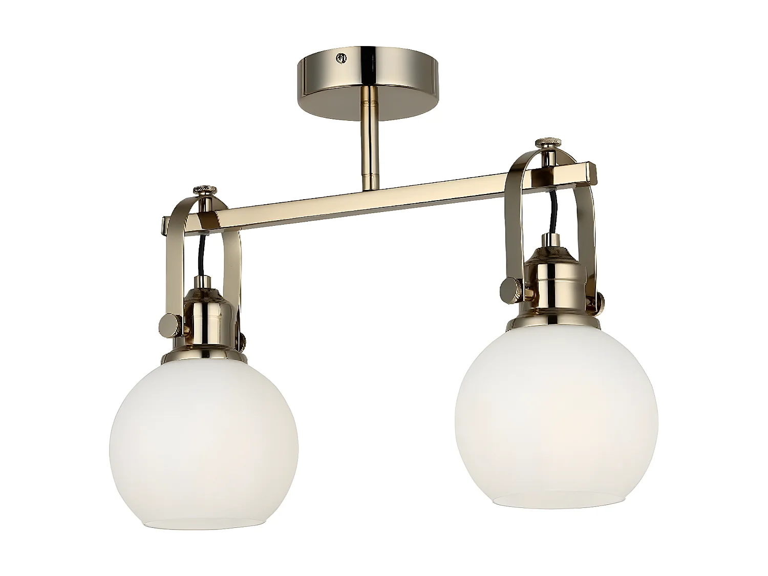 Plafonnier Pesaro, Or, 14x43x35 cm, EPIKASA