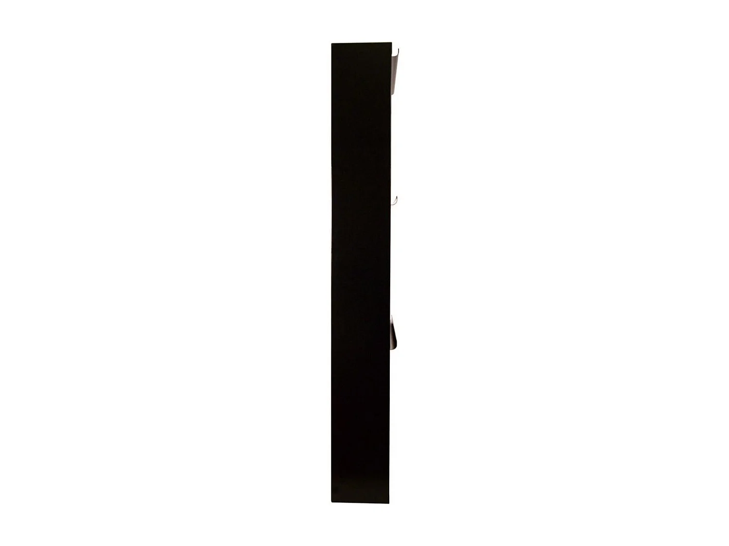 Meuble range chaussures en acier 3 abattants Brice Noir