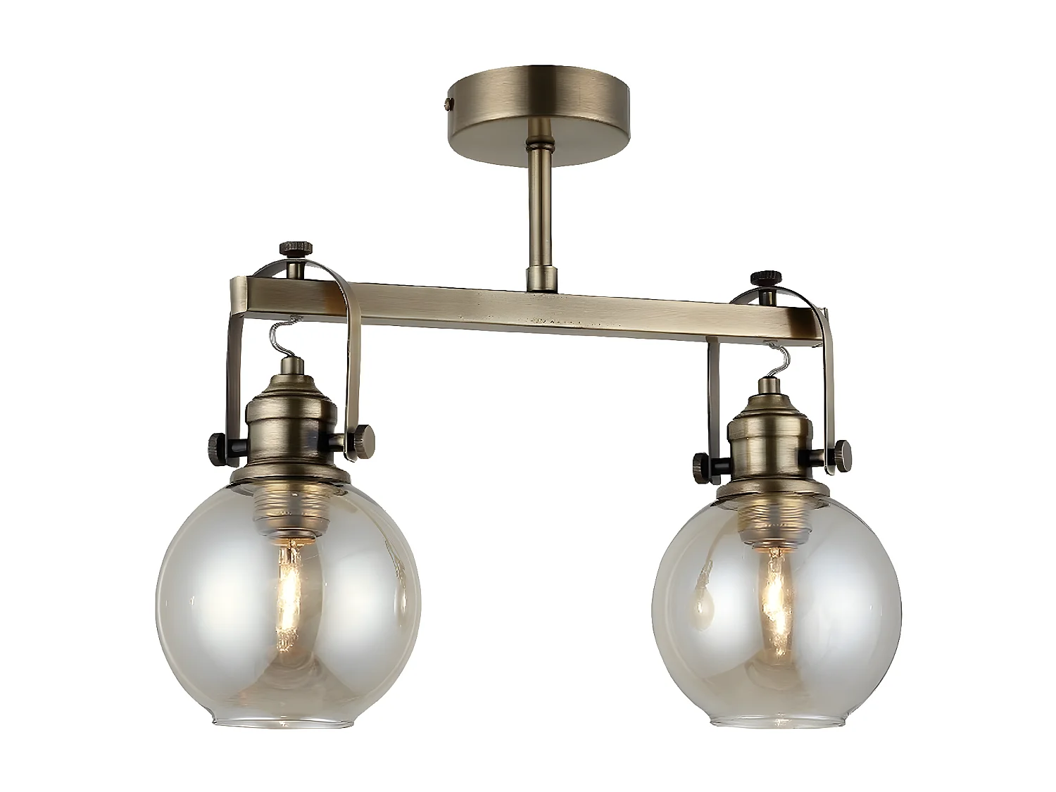 Plafonnier Prato, Or, 40x40x34 cm, EPIKASA