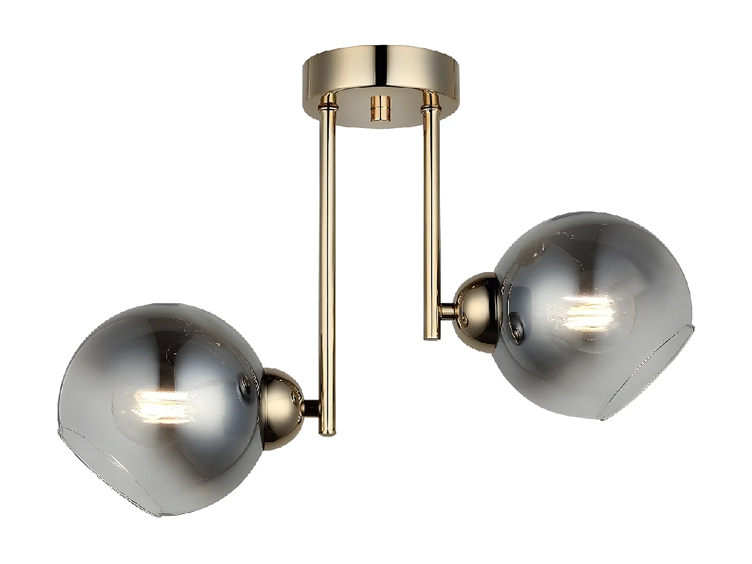 Plafondlamp Avellino - Goud - 15x46,5x32,5 cm - EPIKASA