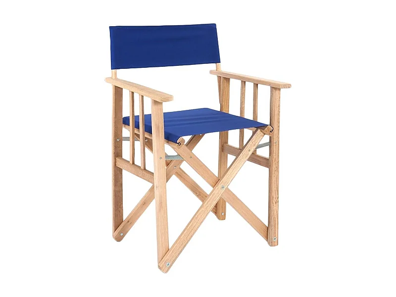 Fauteuil metteur en scène pour enfant (bleu) Bleu