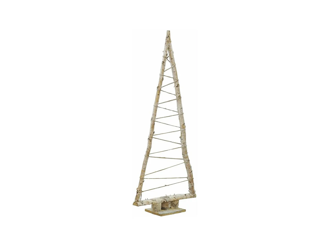 Sapin minimaliste en bouleau et corde