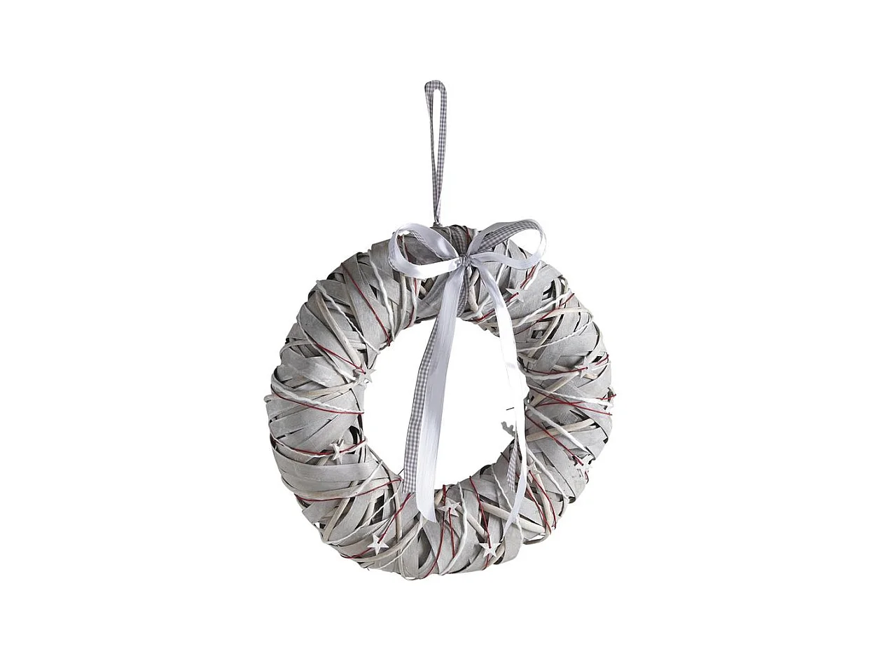 Couronne de porte osier