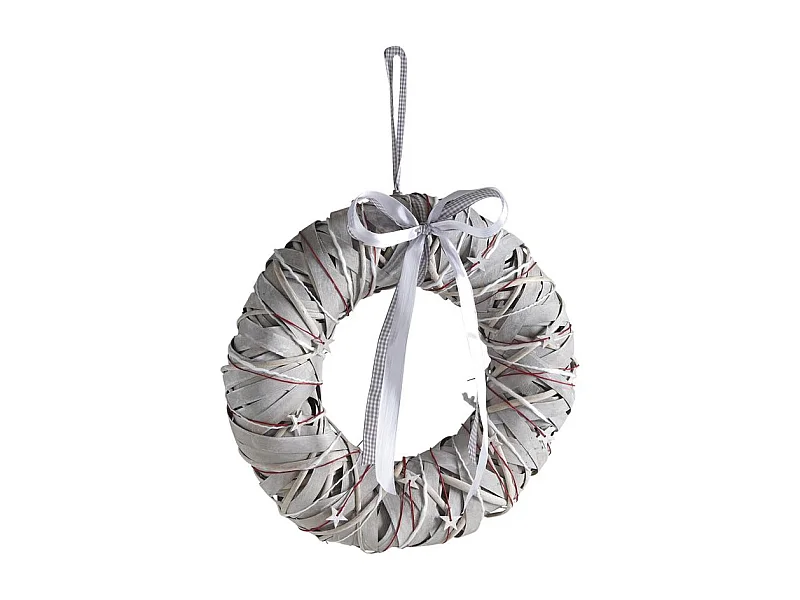 Couronne de porte osier