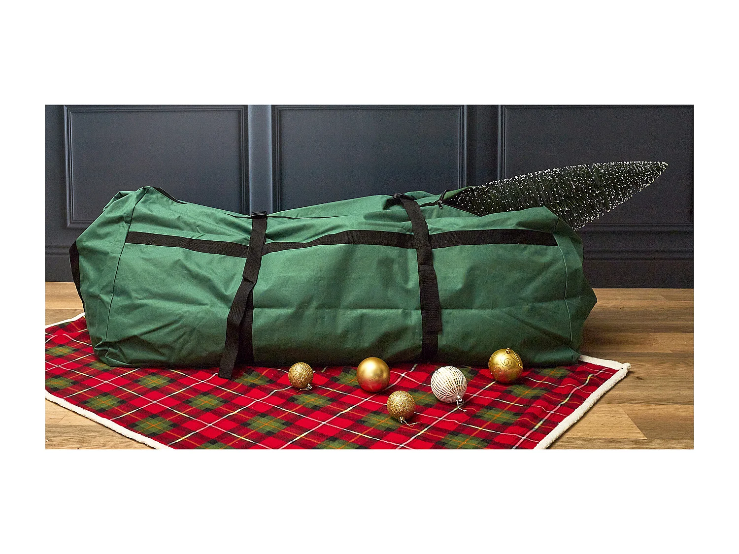 Sac De Rangement Rectangle 150cm Vert