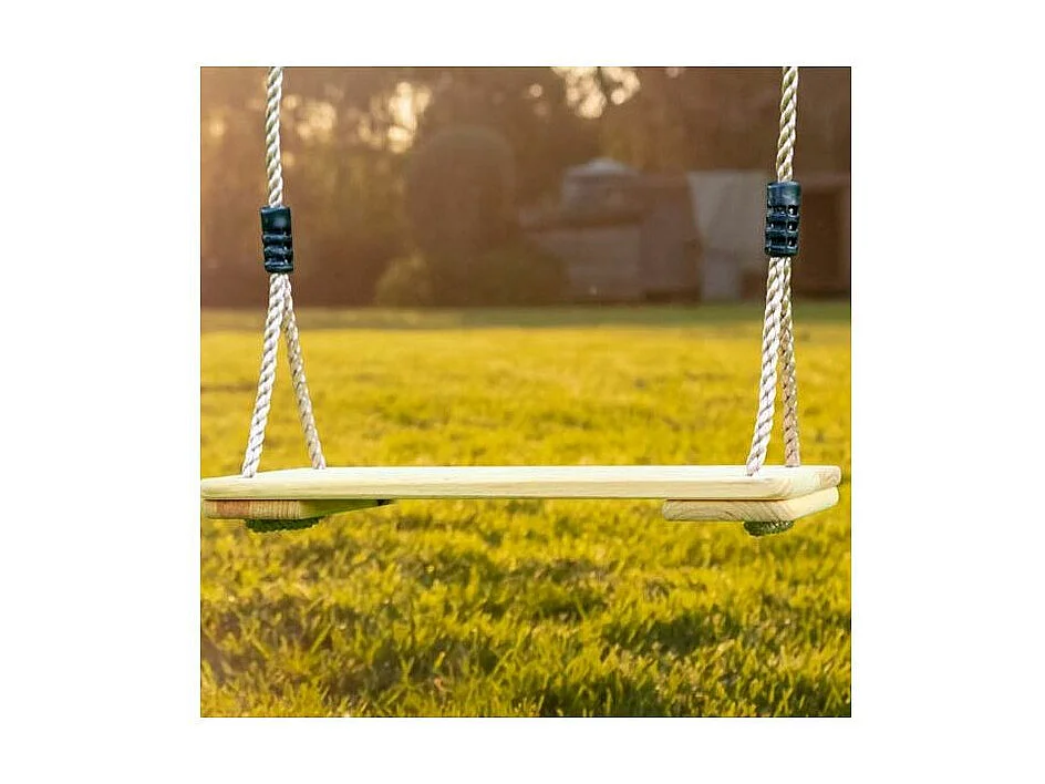Portique en bois balançoire double Swing Double
