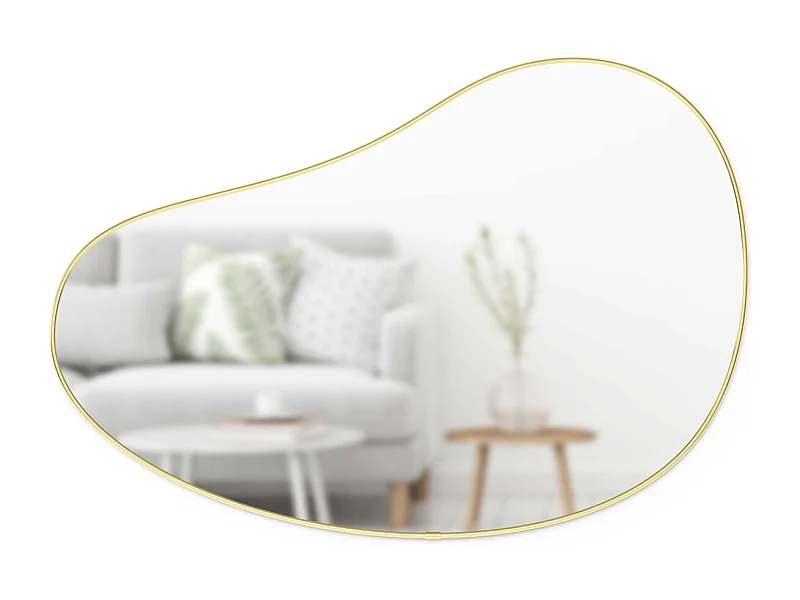 Miroir  finition métallique Hubba 61 × 91 cm