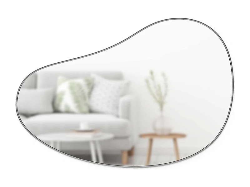 Miroir  finition métallique Hubba 61 × 91 cm