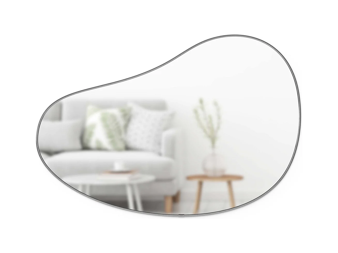 Miroir  finition métallique Hubba 61 × 91 cm