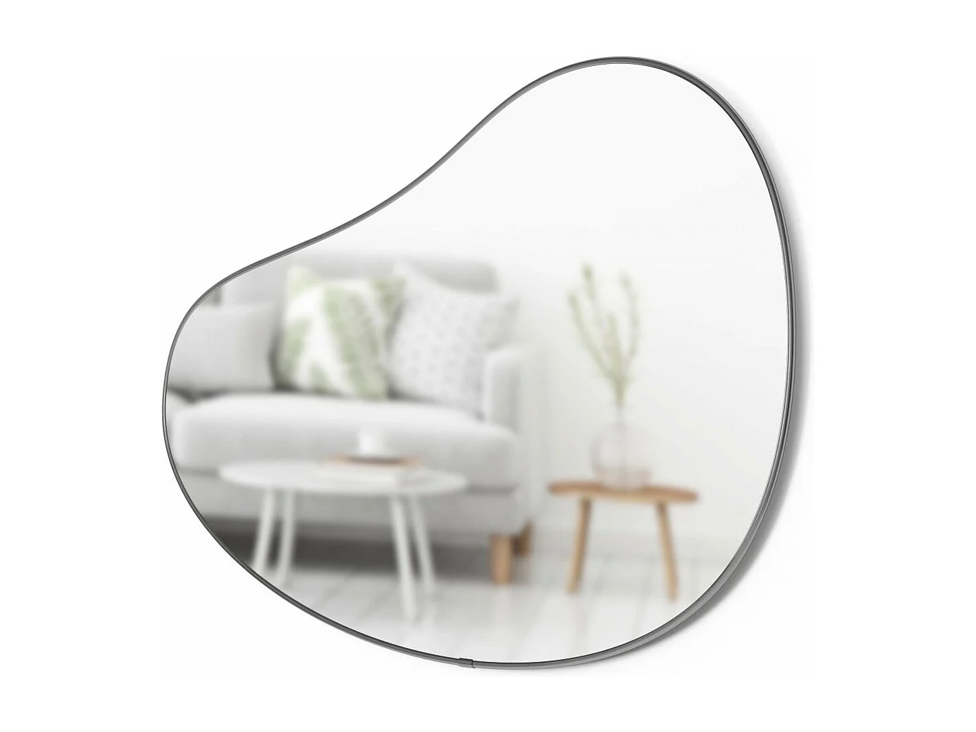 Miroir  finition métallique Hubba 61 × 91 cm