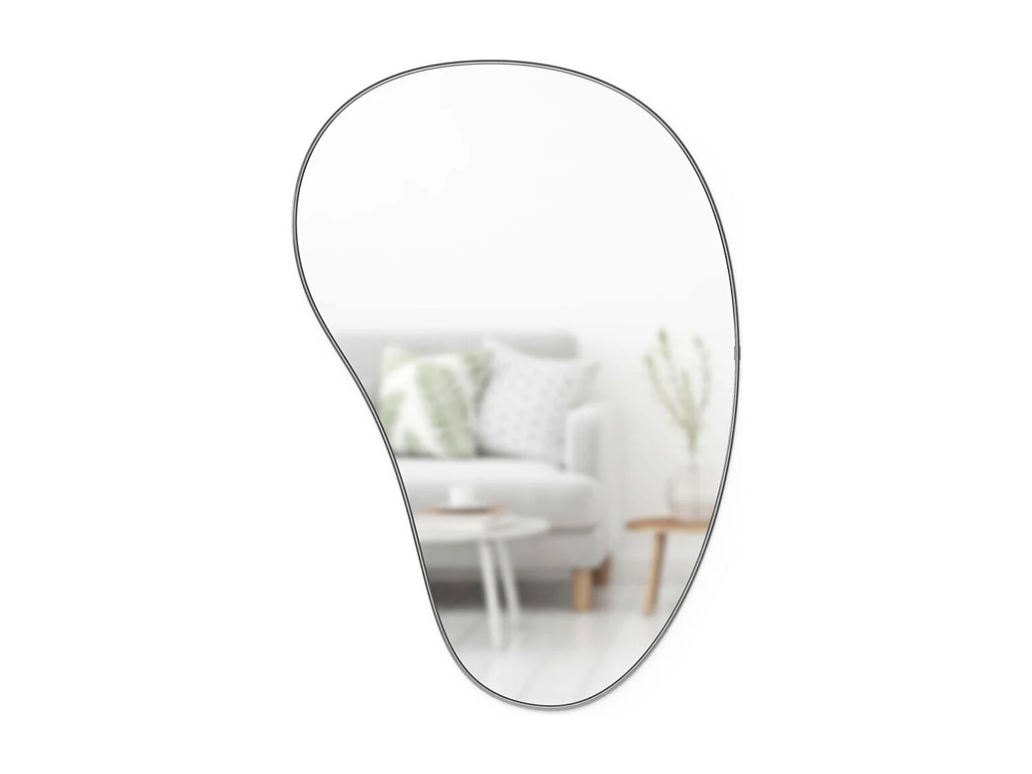 Miroir  finition métallique Hubba 61 × 91 cm