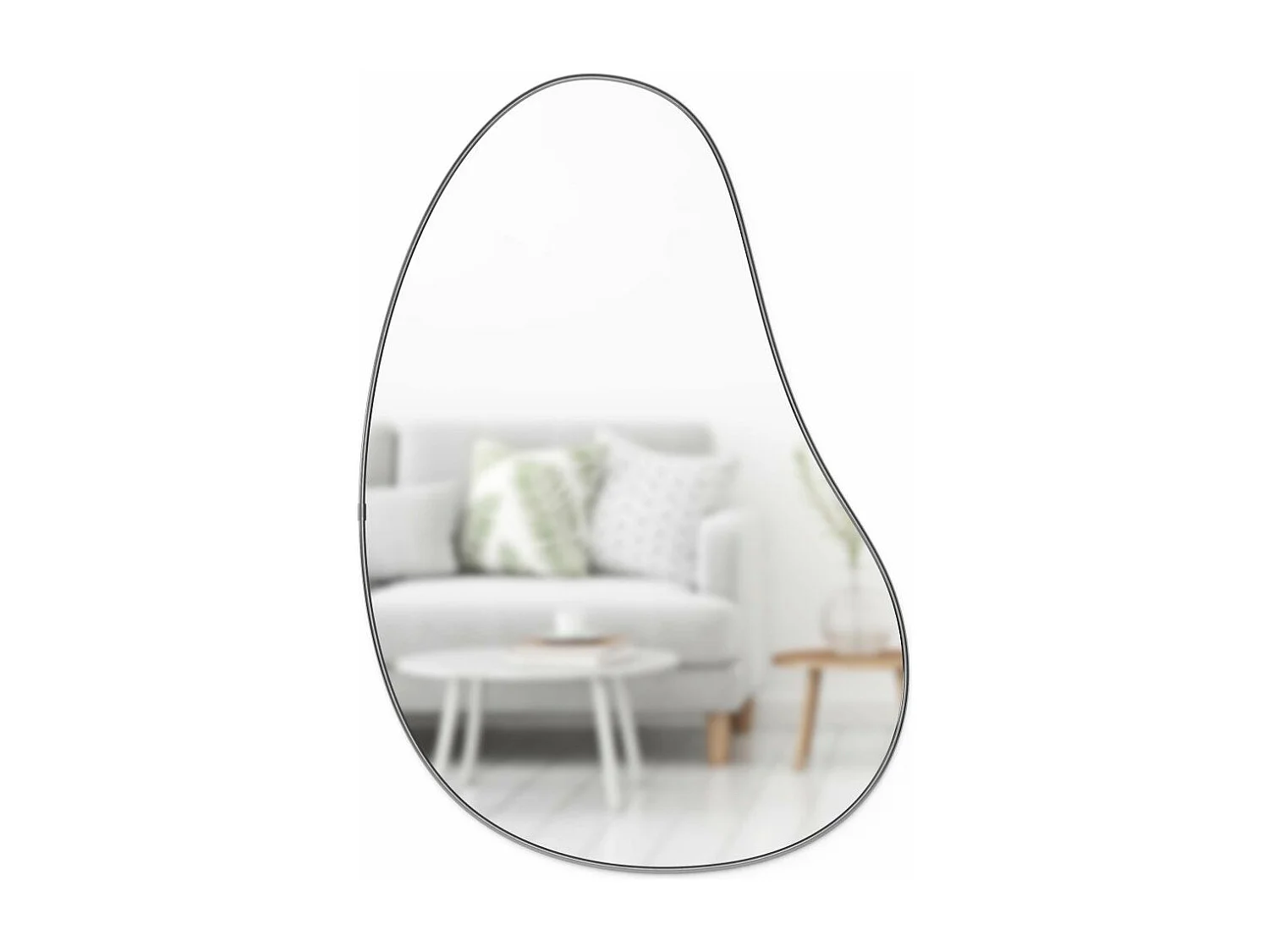 Miroir  finition métallique Hubba 61 × 91 cm