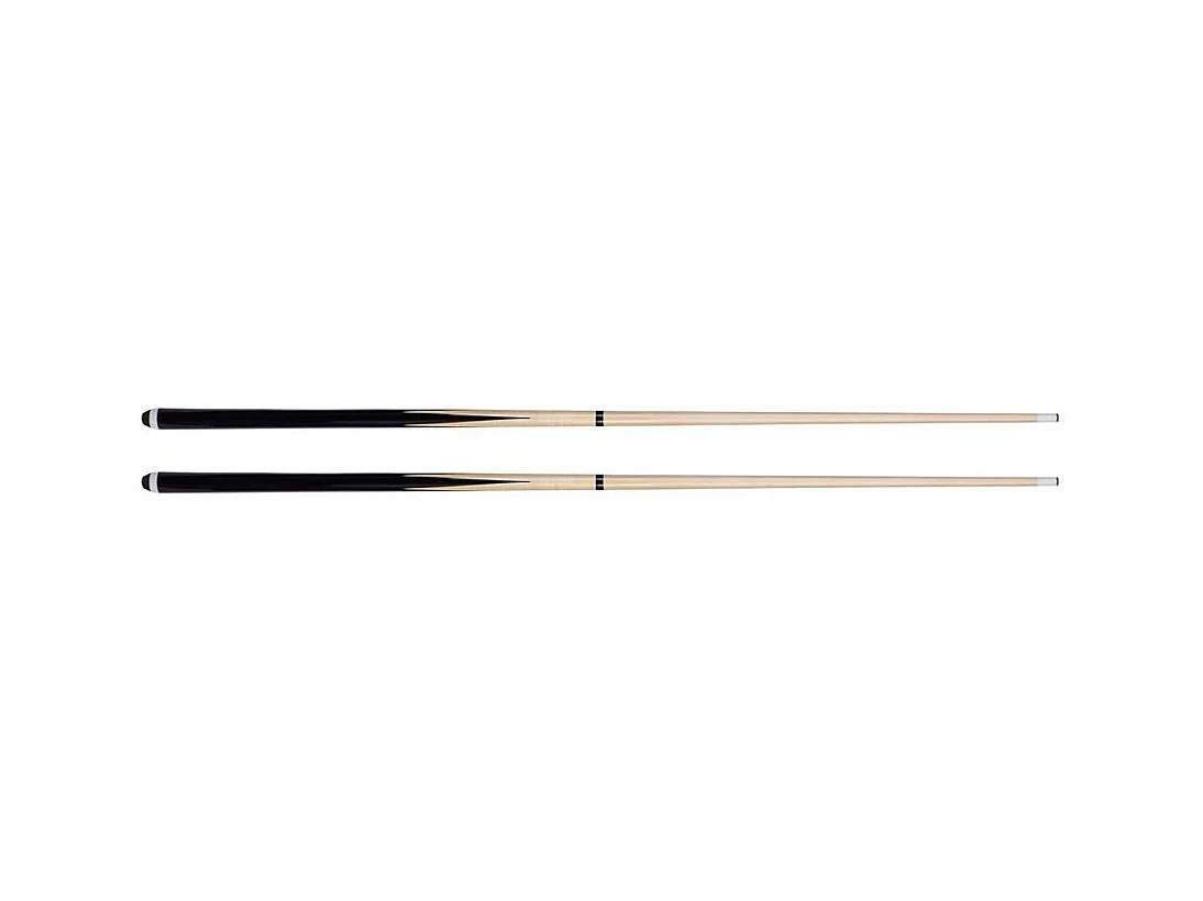 Lot de 2 Queues de Billard "Bill" 122cm Naturel