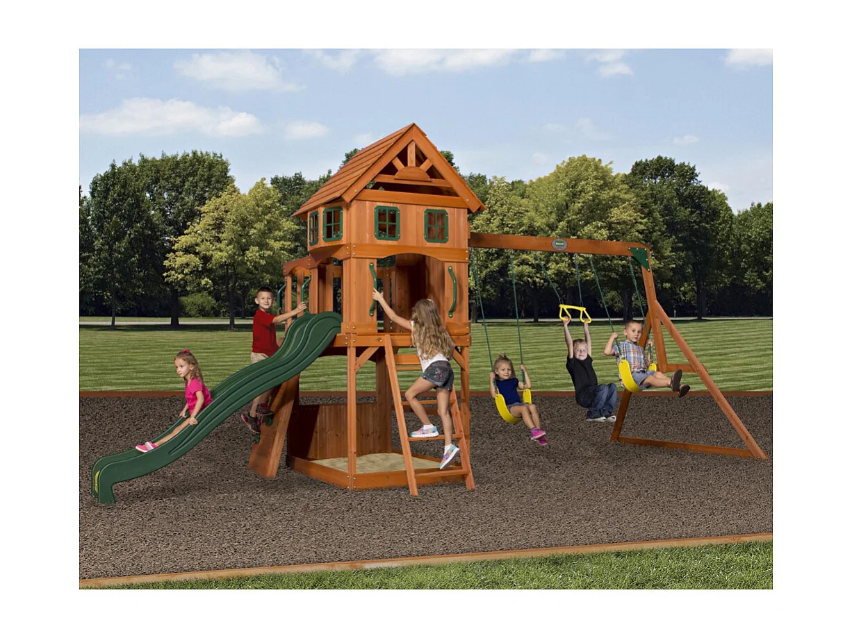 Aire de jeux en bois Atlantic