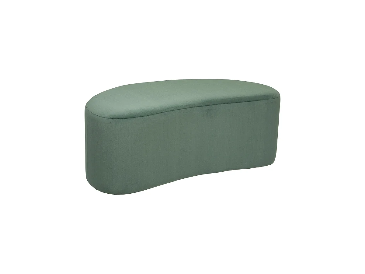 Banc Banquette en Velours Vert Céladon 98 x 50 cm