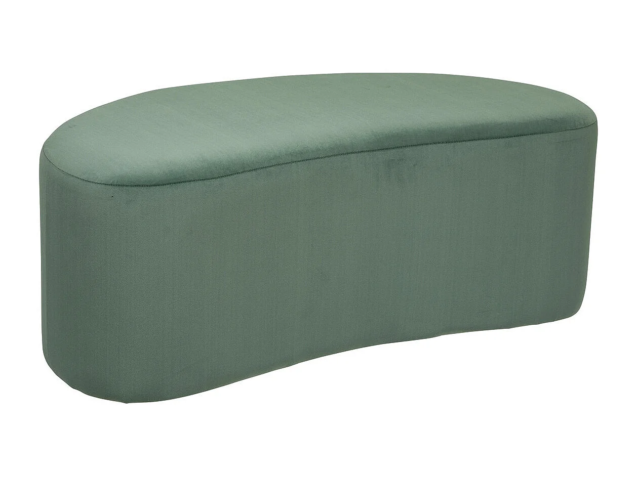 Banc Banquette en Velours Vert Céladon 98 x 50 cm