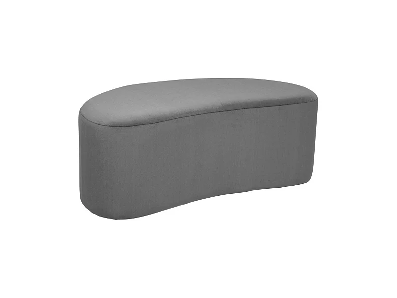 Banc Banquette en Velours Gris foncé 98 x 50 cm