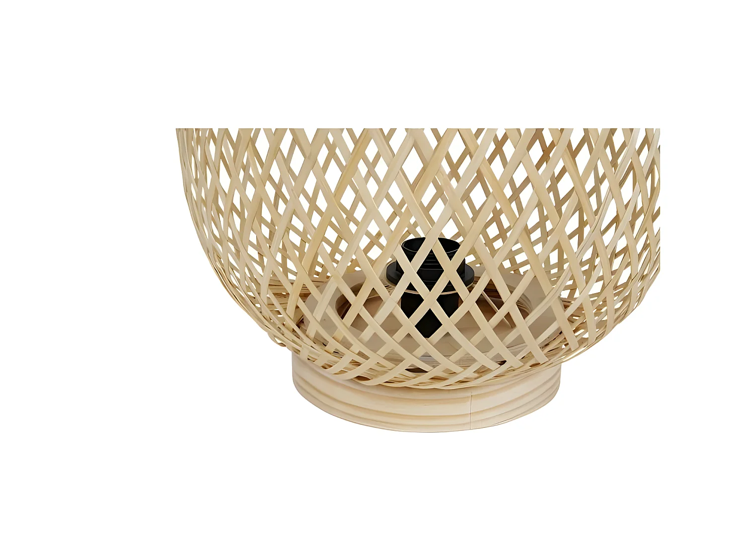 Lampe à poser à bambou naturel Vela Ostaria