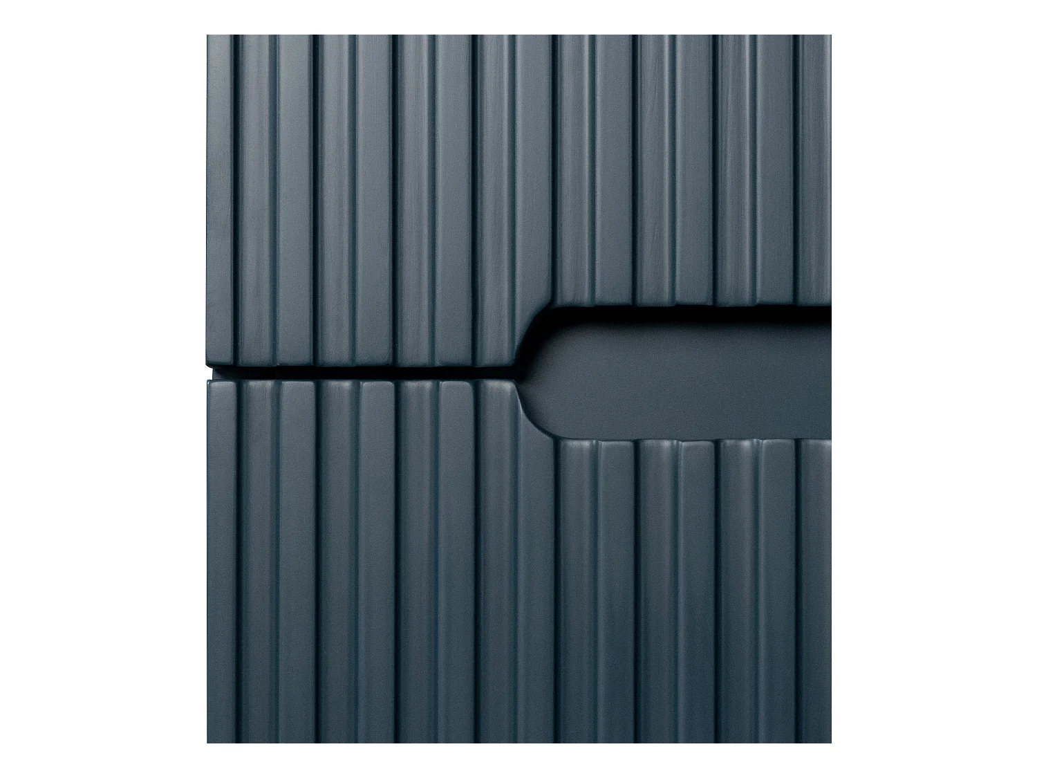 Mobile bagno sospeso 80 cm con lavabo a incasso Striato Blu - PAVANI