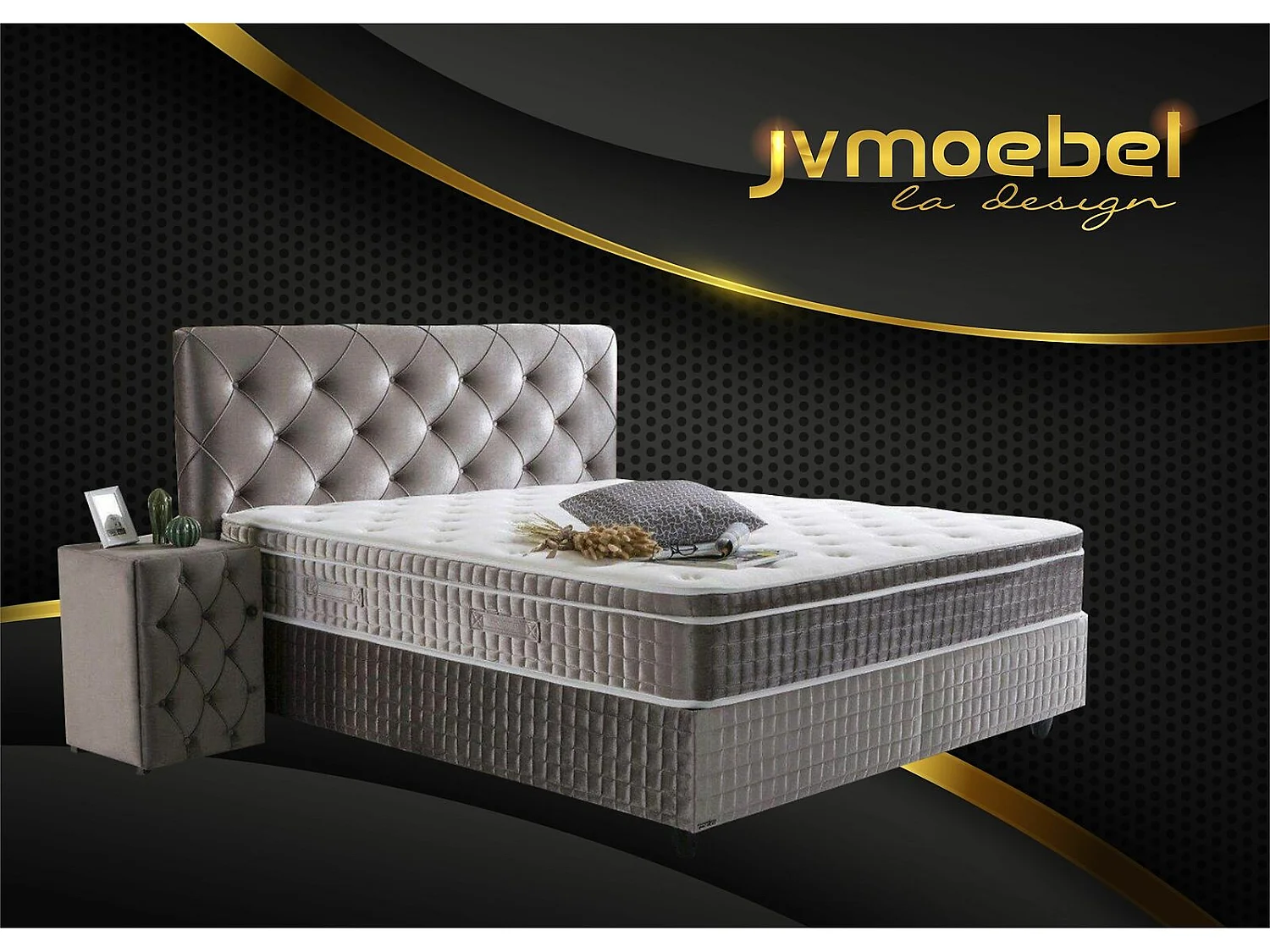 Möbel Luxury Modern Betten Polster Chesterfield Betten Schlafzimmer Design Neu