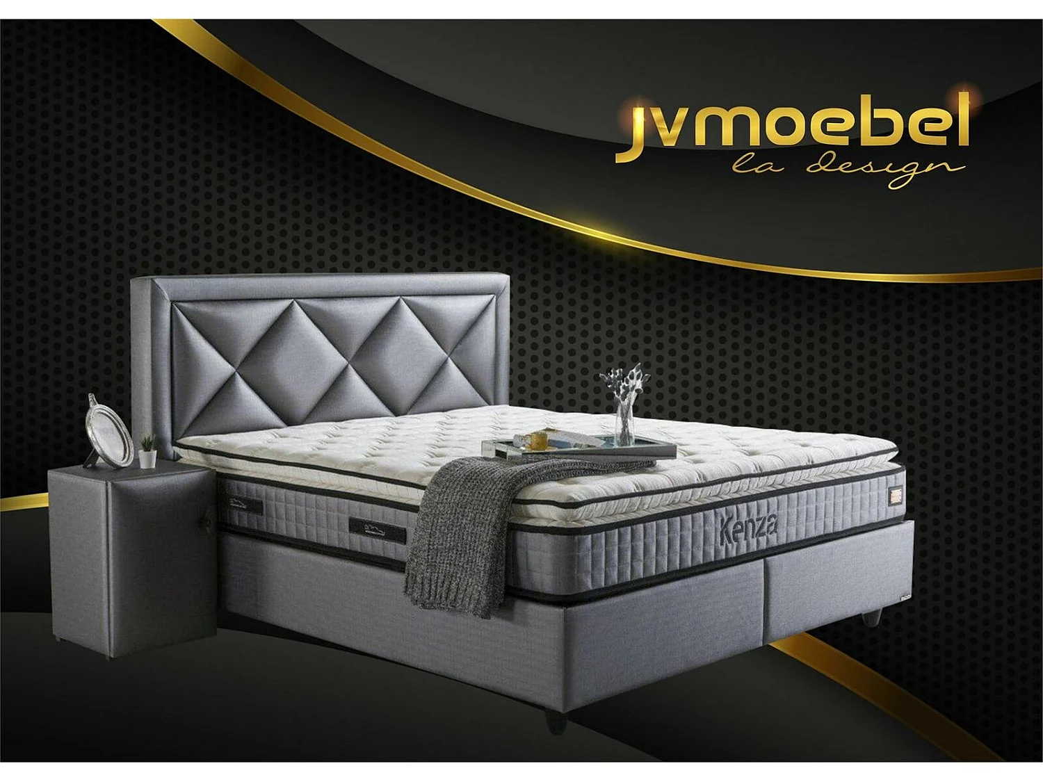 Möbel Luxury Modern Betten Polster Gestell Betten Schlafzimmer Design 160x200