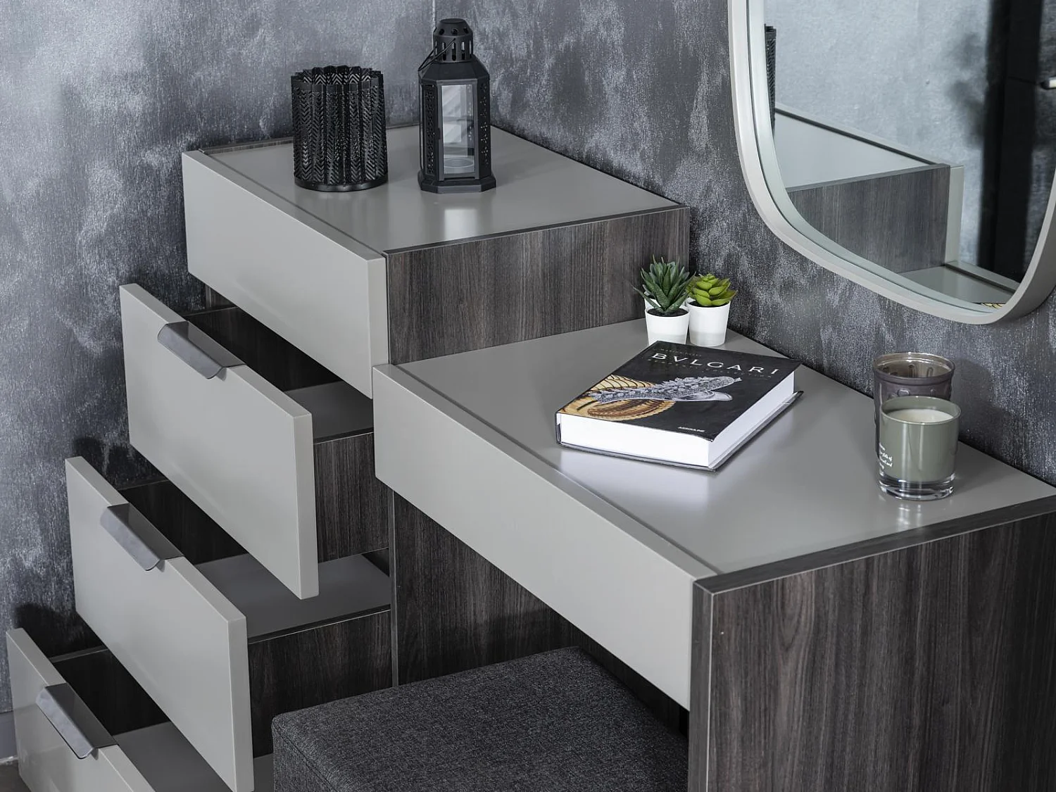 Konsole Schminktisch Frisiertisch Kosmetiktisch Kommode Konsolen Tische Möbel