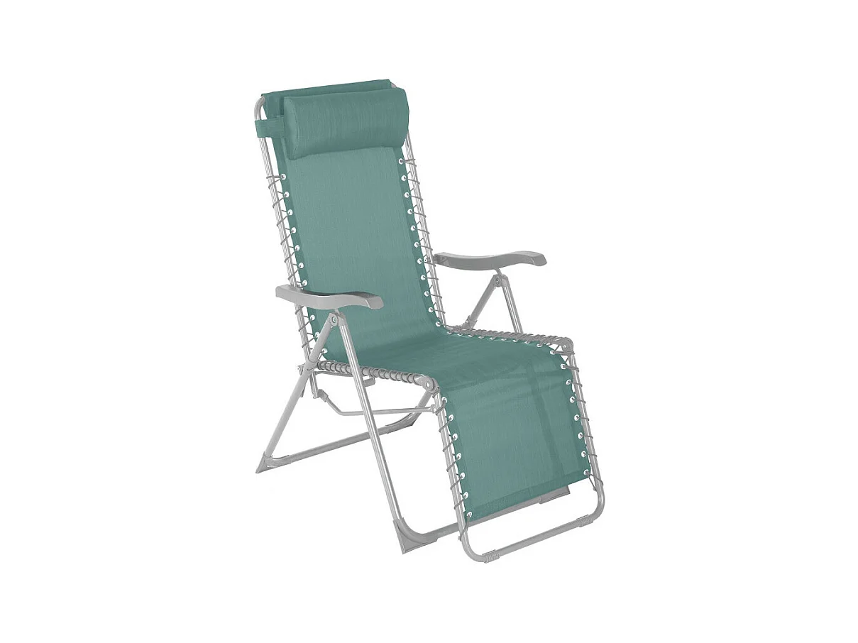 Fauteuil détente d'extérieur Hespéride Silos jade