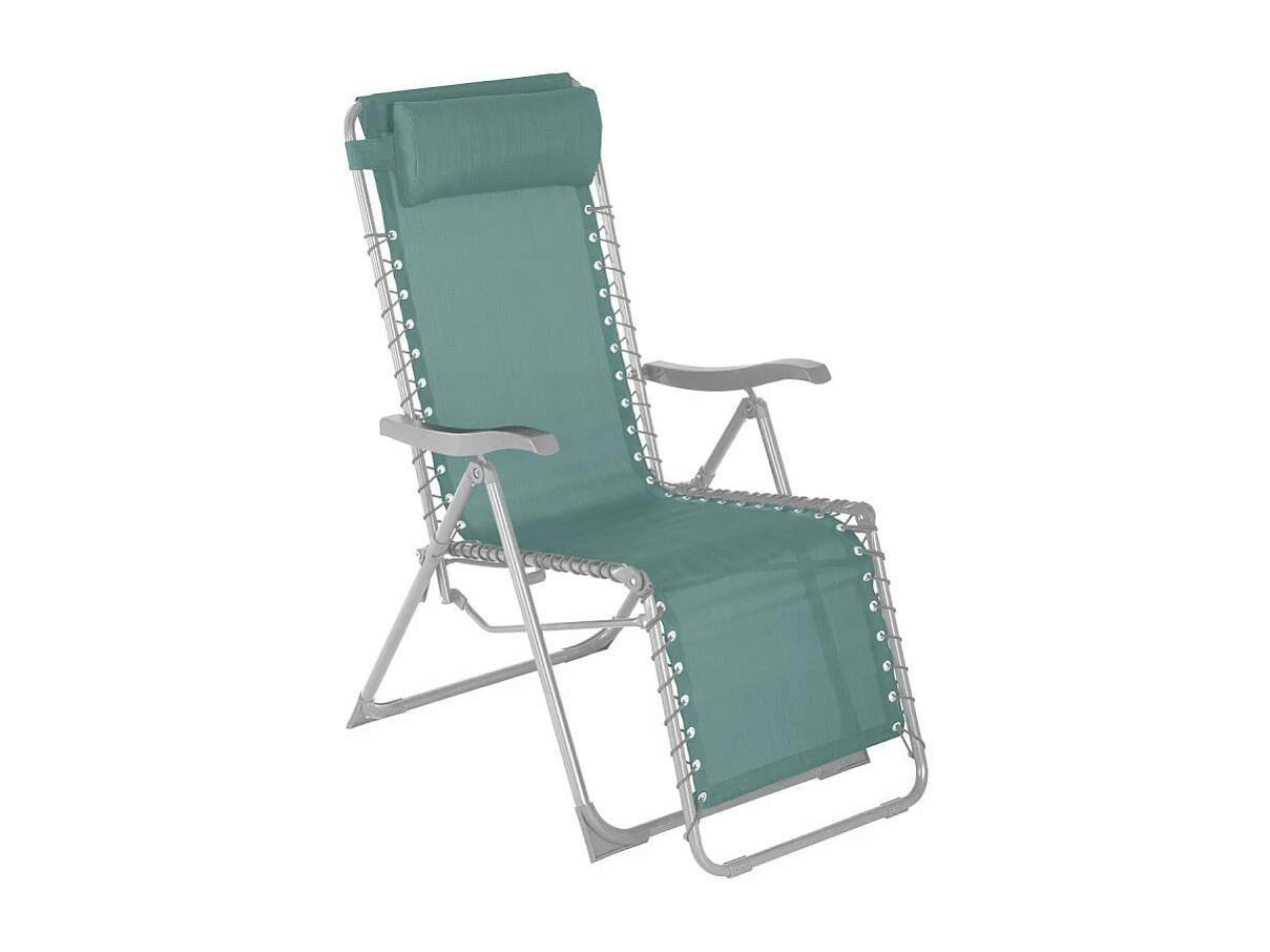 Fauteuil détente d'extérieur Hespéride Silos jade