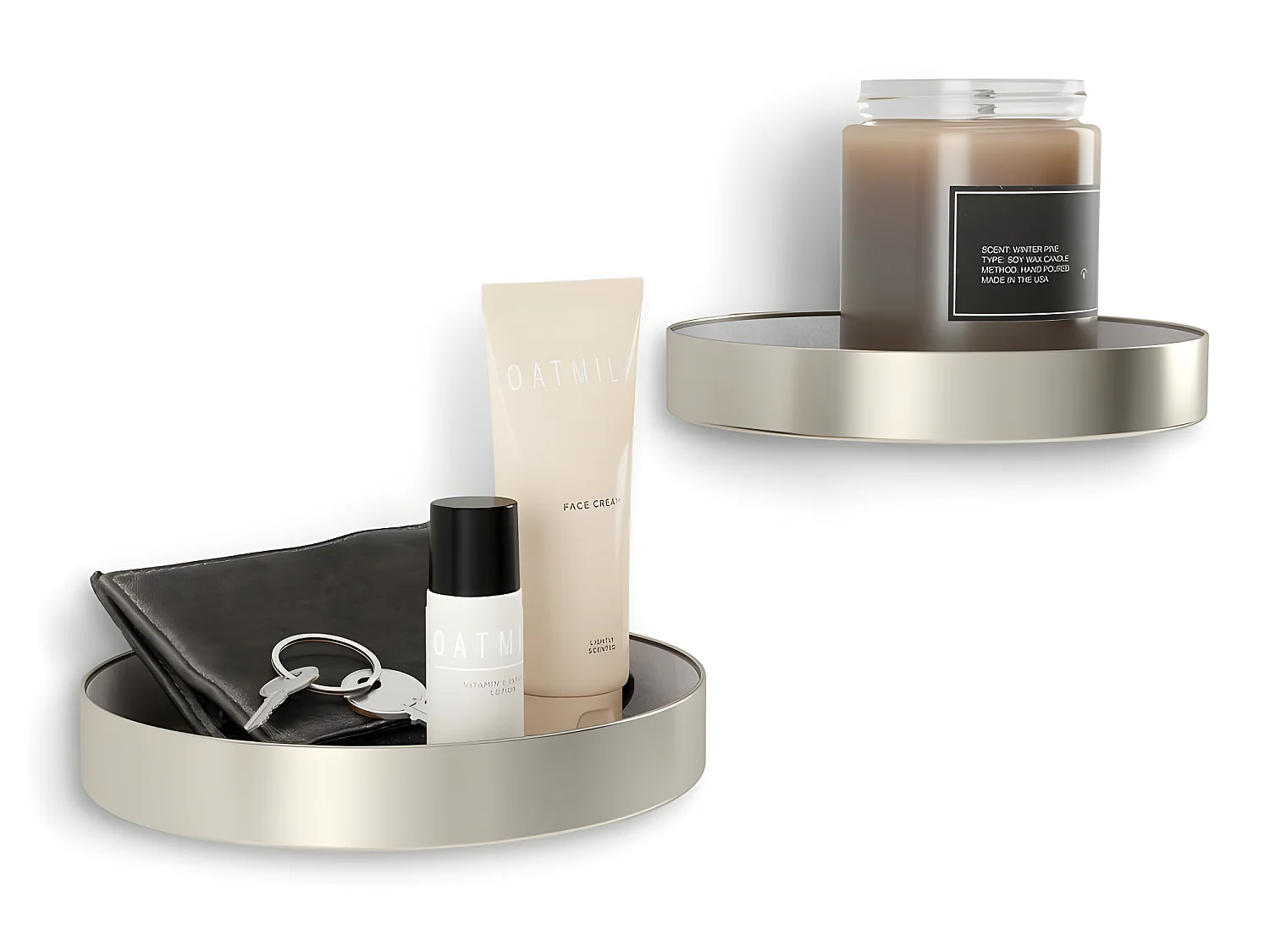 Wandregal "Perch" (2-stück)