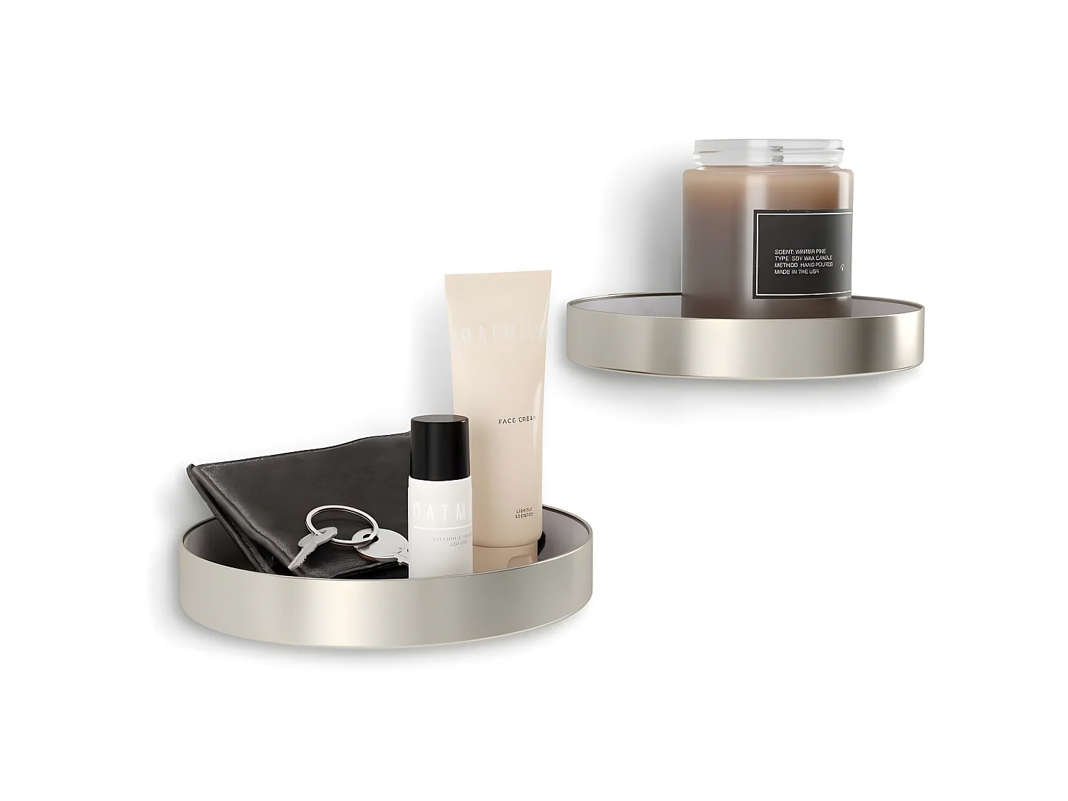 Wandregal "Perch" (2-stück)