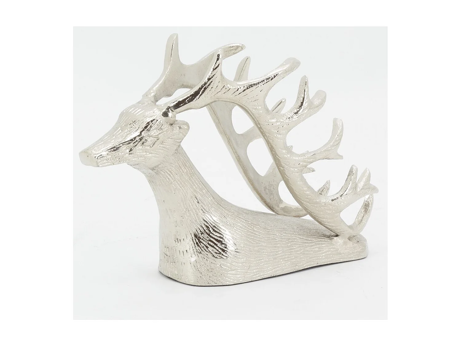 Porte-bouteille en aluminium en forme de cerf