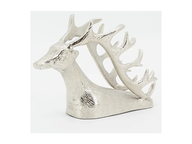 Porte-bouteille en aluminium en forme de cerf