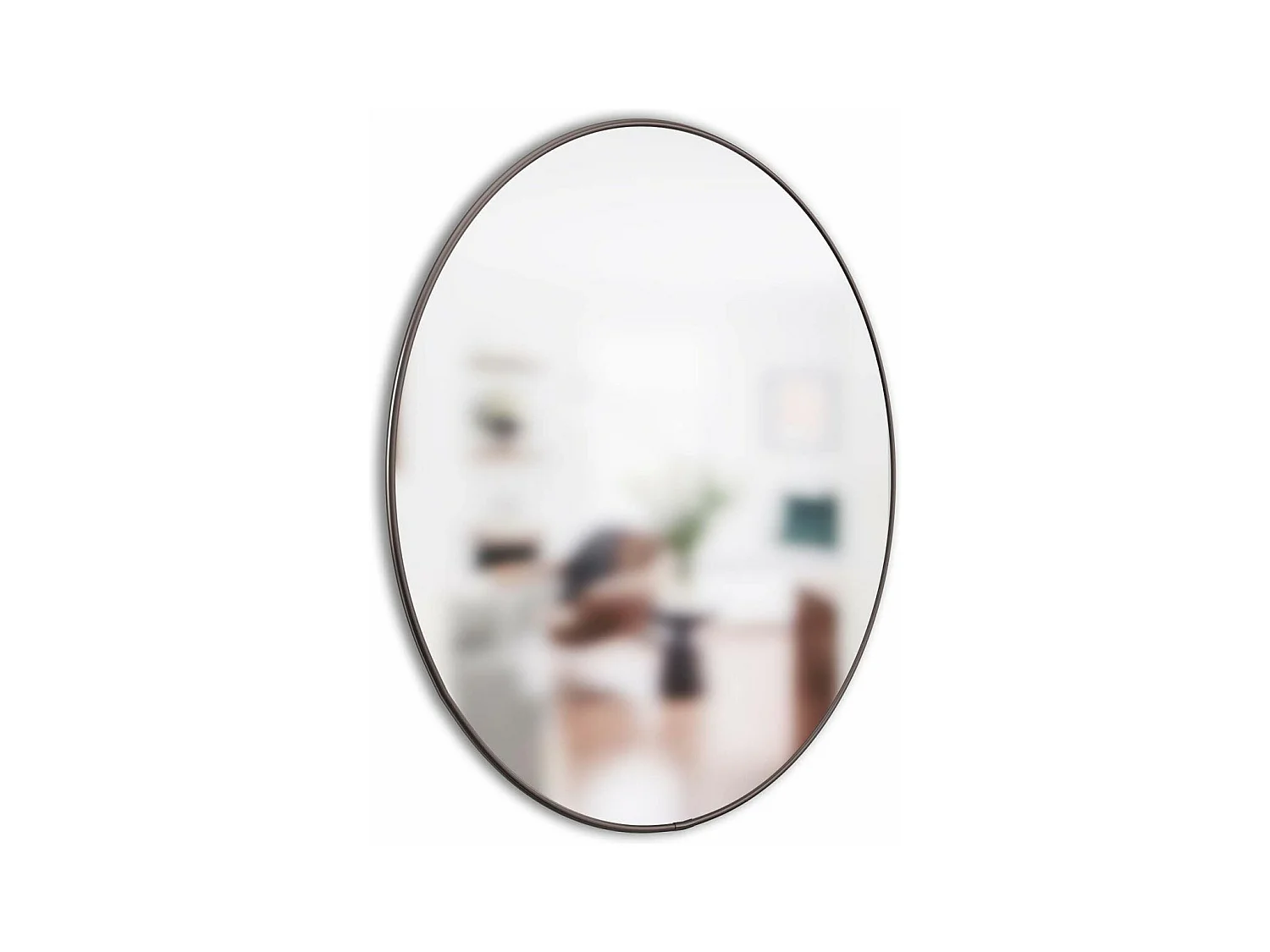 Miroir rond en métal 86 cm Hubba