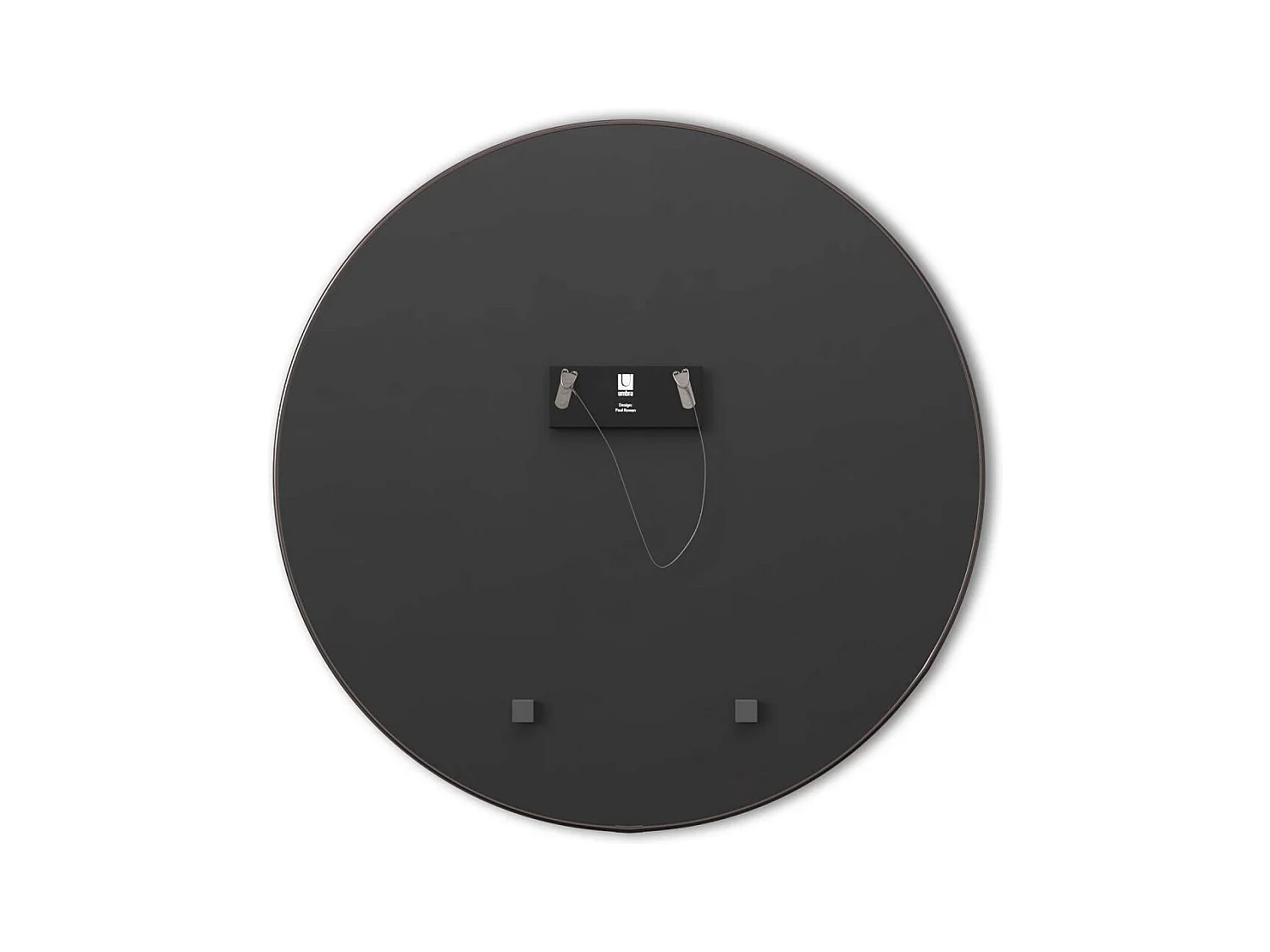 Miroir rond en métal 86 cm Hubba