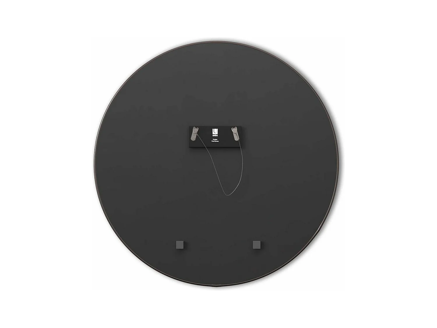 Miroir rond en métal 86 cm Hubba