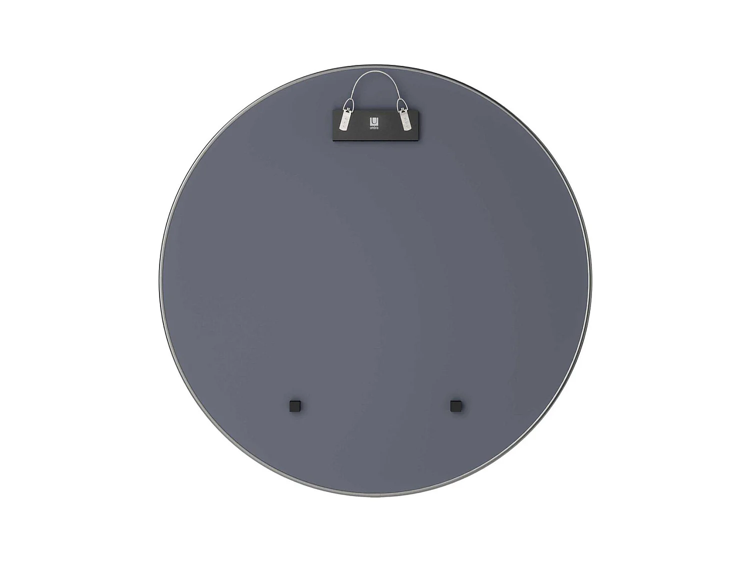 Miroir rond en métal 86 cm Hubba