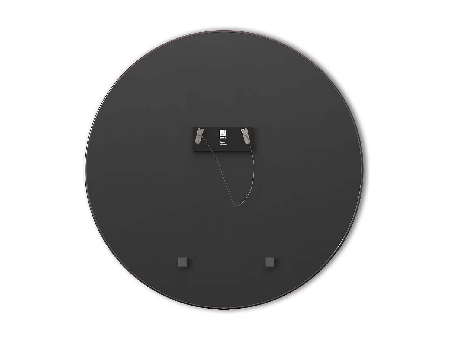 Miroir rond en métal 86 cm Hubba