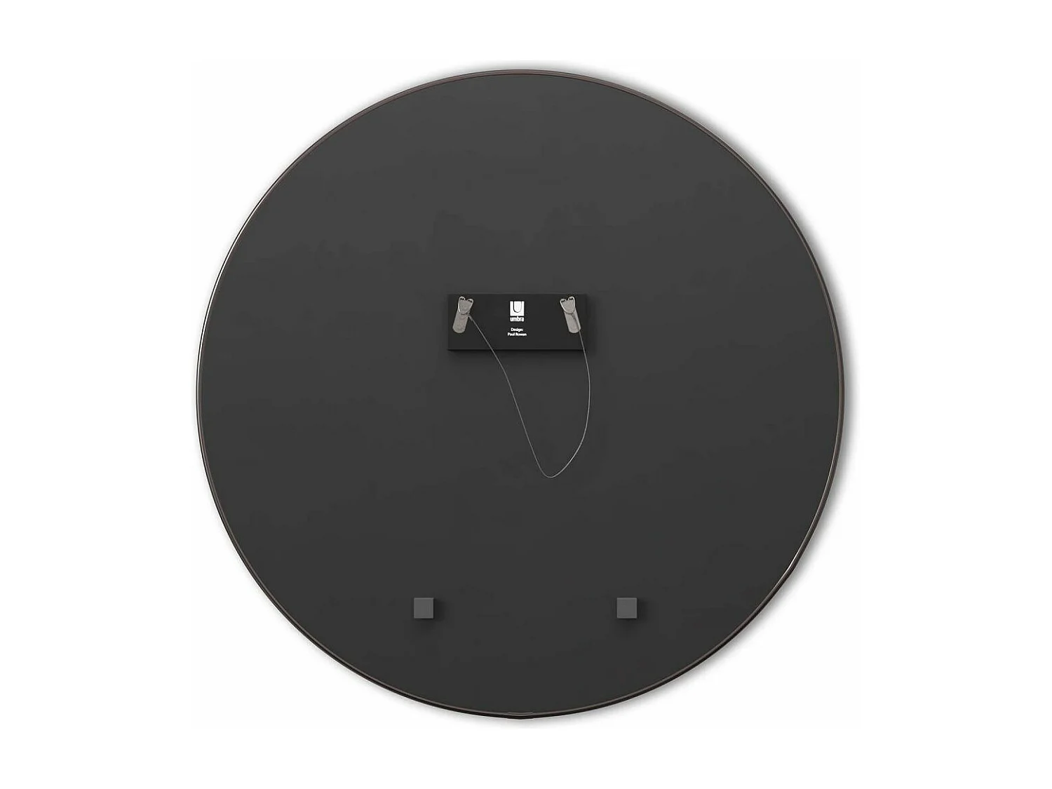 Miroir rond en métal 86 cm Hubba