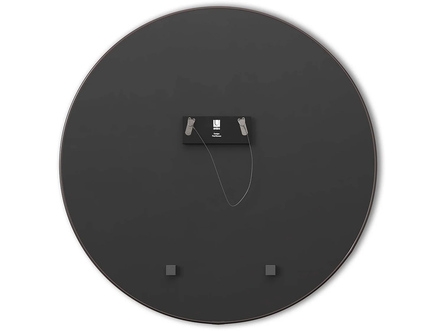 Miroir rond en métal 86 cm Hubba